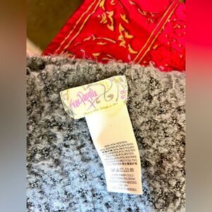 Free People scarf/ wrap, grey